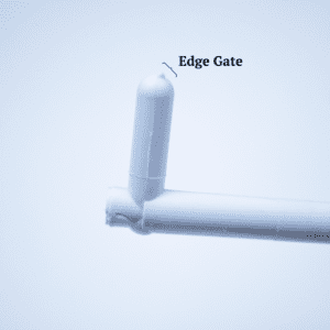 edge gate plastic injection molding